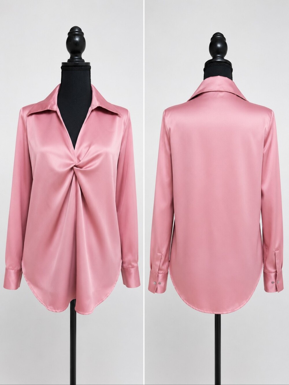 Satin Blouse Longsleeve